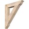 Ekena Millwork Traditional Traditional Smooth Bracket, Douglas Fir, 5 1/2"W x 34"D x 38"H BKT06X34X38TRA01SDF - alternate 1
